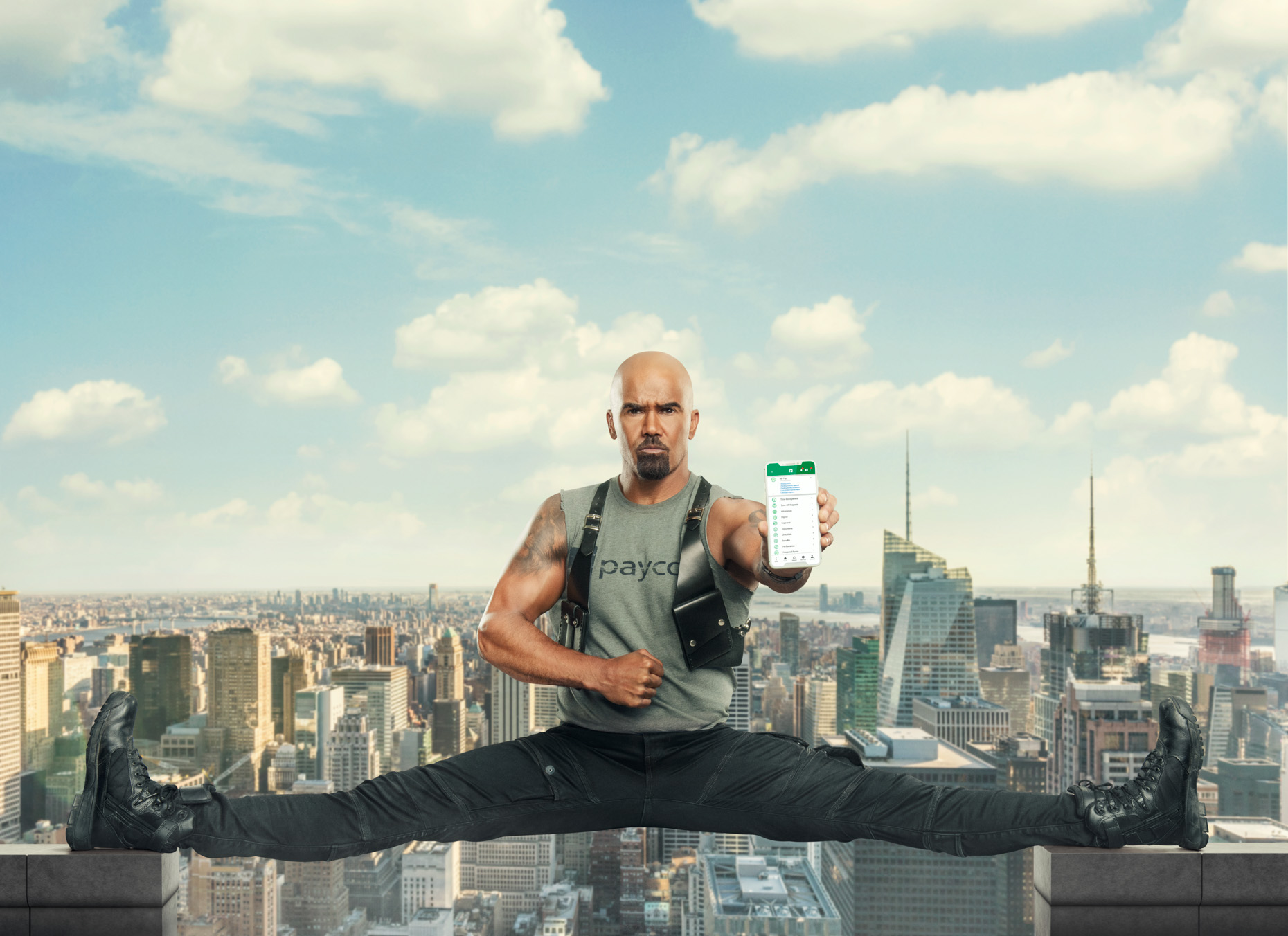 Kremer Johnson - Advertising Photographer - Los Angeles - Paycom Unnecessary Action Hero Campaign