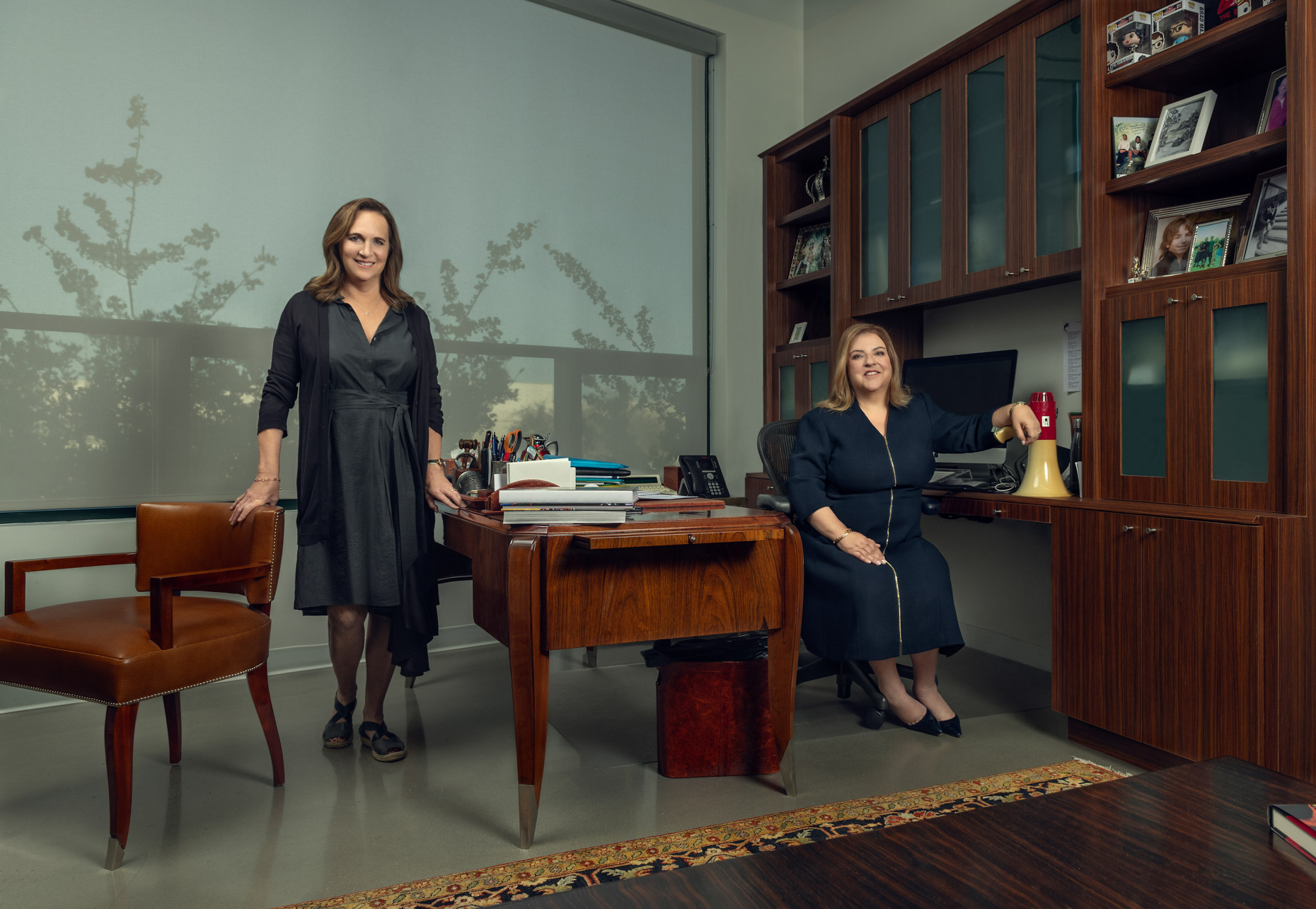 Kremer Johnson - Los Angeles Entertainment Photographer - Producers Guild Presidents Gail Berman and Lucy Fisher