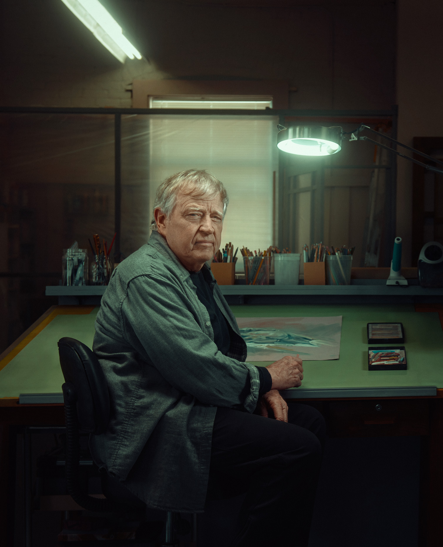 Kremer Johnson Advertising Photographer - The Loft - Environmental Portrait Series - Jim Murray