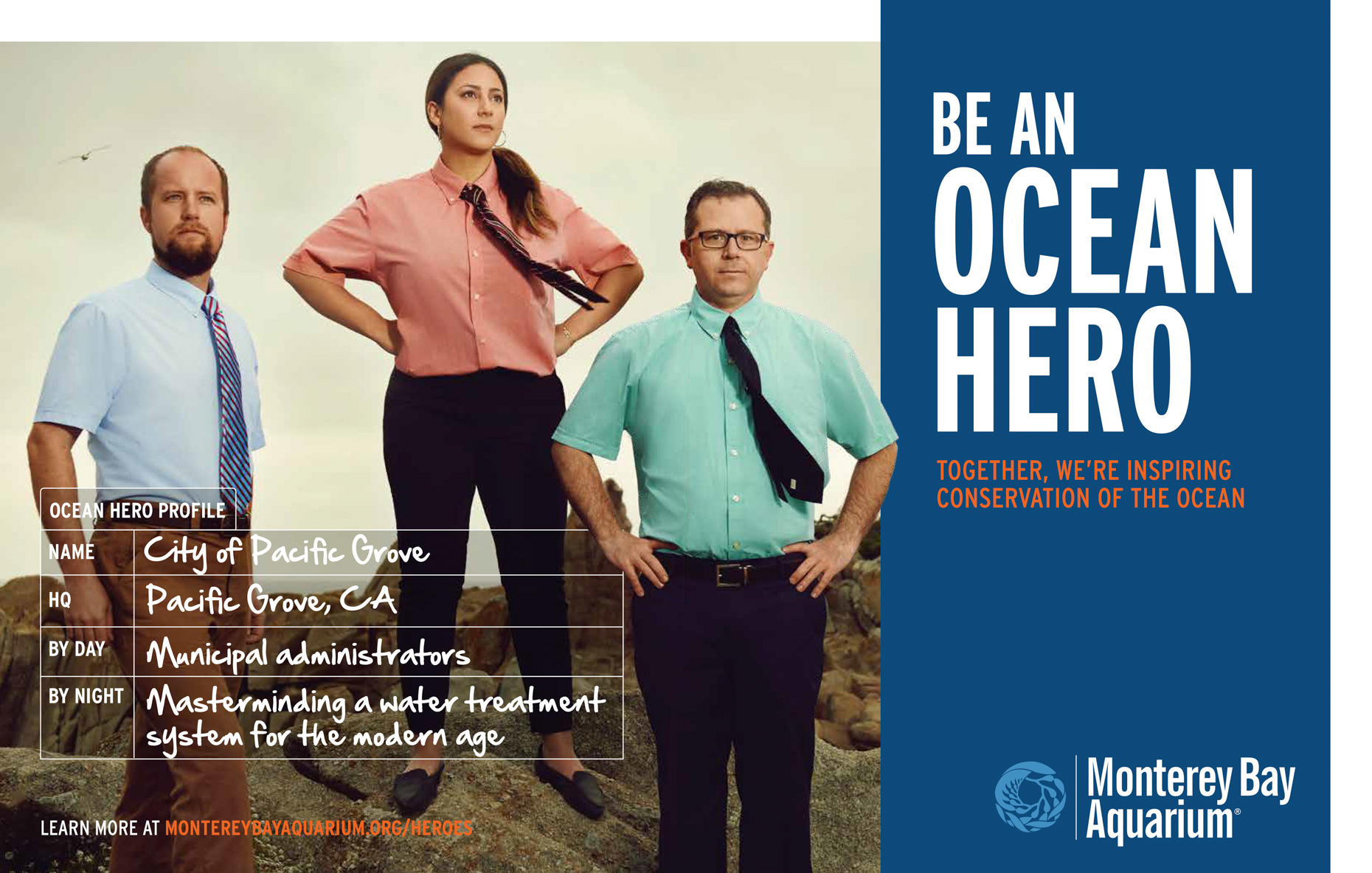 OCEAN_HEROES_CityofPacificGroveKremer Johnson - Advertising Photographer Los Angeles - Monterey Bay Aquarium Campaign
