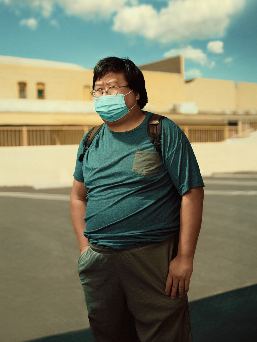 Kremer Johnson - Los Angeles Photographer - Coronavirus COVID-19 Masked Portraits