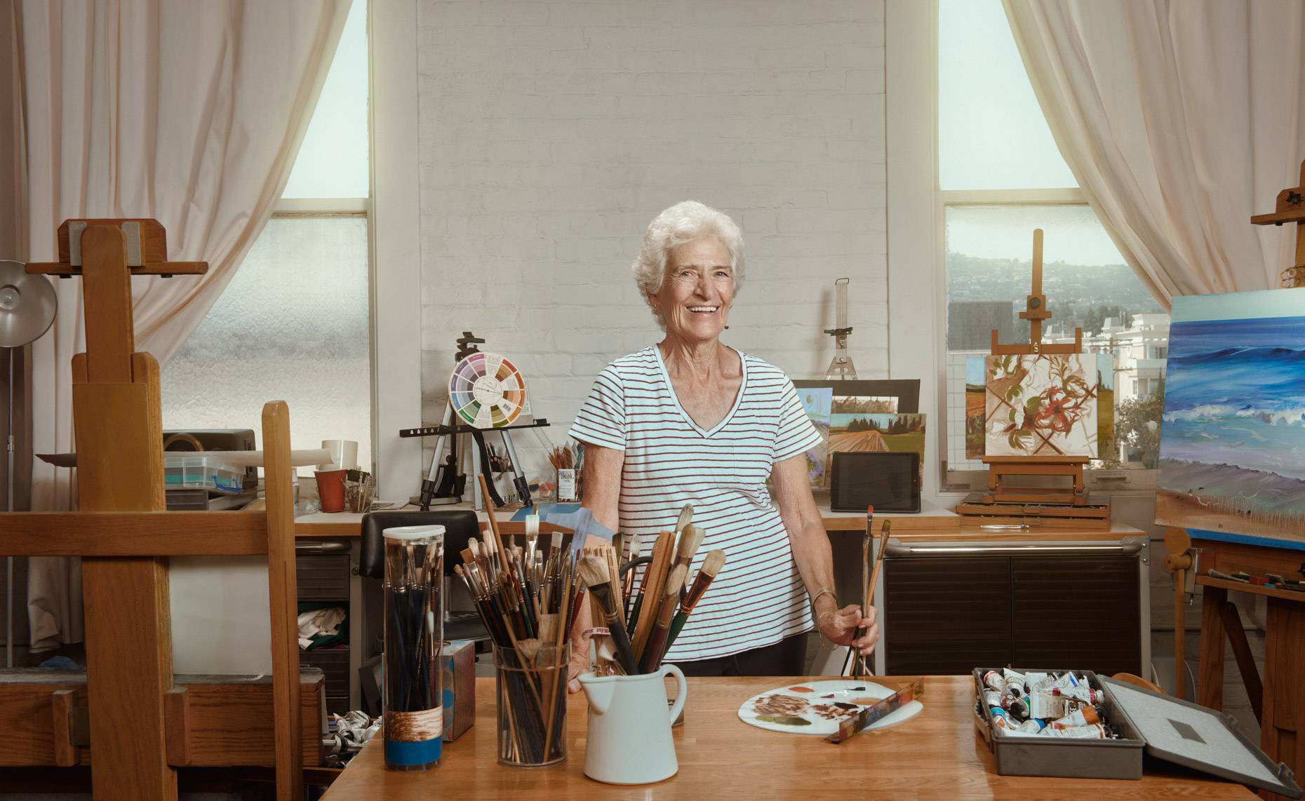 Kremer Johnson Advertising Photographer - The Loft - Environmental Portrait Series - Catherine Cunningham
